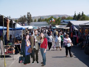 Alison, Helen and Martin: fun times at the San Jose flea market Alison, Helen and Martin: fun times at the San Jose flea market