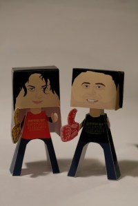 paper AMT Helen and Olly, uncharacteristically paper-thin