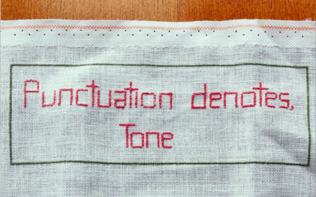 tone embroidery