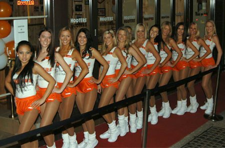 Physically diverse Hooters staff