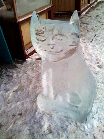 Cool-Brew-cat-ice-sculpture-2010